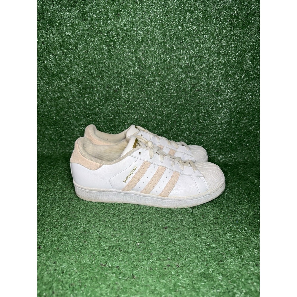 Adidas Superstar Shoes Women 7.5 Mens 6 Pink White Shell Toe Casual Sneaker